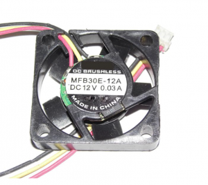 SEPA 3006 MFB30E-12A 12V 0.03A 3 Wires 3 Pins Micro Case Fan
