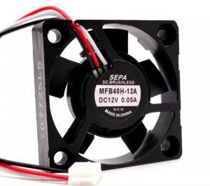 Sepa 40mm MFB40H-24 DC24V 0.04A 2 Wires 4CM Inverter Cooling Fan 40x10mm