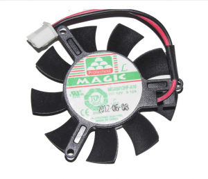 MAGIC 12V 0.12A 2 Wires Video Fan VGA Cooling