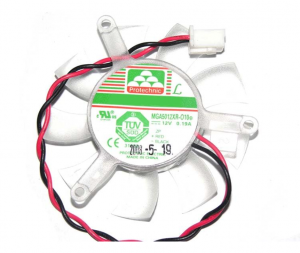 Magic MGA5012XR-O10 12V 0.19A 2 wires 2 Pins vga fan video card fan graphics Card cooler