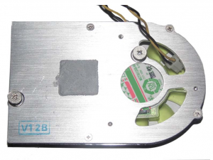VGA Cooling Magic MGT5012XB-W10 12V 0.19A 2 Wires 2 Pins with Heatsink for K620