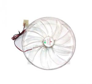 MH2230M12S 220*30mm DC12V 0.28A 2 Wires 22CM Power supply case Fan with Blue LED