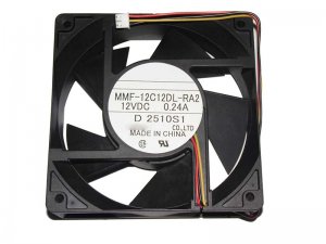 Melco 12CM MMF-12C12DL-RA2 12V 0.24A 3 Wires Cooler Fan