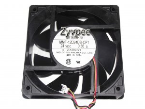 Melco CA1619H25 12CM MMF-12D24DS-CP1 24V 0.36A 3 Wires Cooler Fan