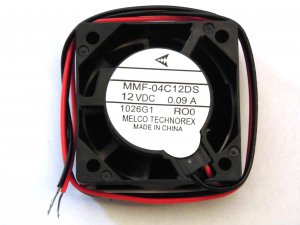Melco 4015 4CM MMF-04C12DS RO0 12V 0.14A 2 Wires Cooler Fan