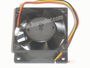 Melco 6CM 60*25mm MMF-06D24ES FC5 CA1027H10 24V 0.1A 3 Wires 3 Pins Inverter Fan for YASKAWA PLC ABB