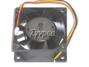 Melco 6CM 60*25mm MMF-06D24ES FC5 CA1027H10 24V 0.1A 3 Wires 3 Pins Inverter Fan for YASKAWA PLC ABB
