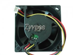 Melco 6CM 60*25mm MMF-06D24ES FC5 CA1027H10 24V 0.1A 3 Wires 3 Pins Inverter Fan for YASKAWA PLC ABB