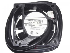 Melco 6025 60*25mm MMF-06D24DS A17 24V 0.1A 2 Wires 2 Pins Case fan 6CM inverter ABB fanuc server cooler