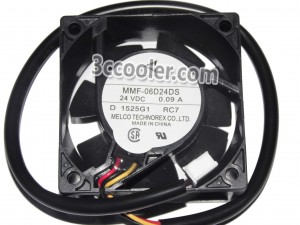 Melco 60x25mm MMF-06D24DS RC7 24V 0.09A 3Wire yaskawa Fan