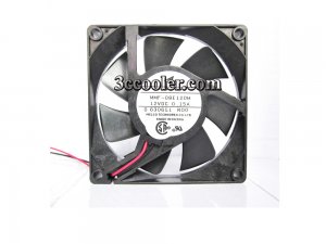 80MM 8025 Melco MMF-08E12DM RO0 12V 0.15A 2 Wires 8CM Inverter Cooling