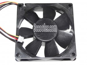 Original Melco 8CM 80*25mm MMF-08C24DL RC1 24V 0.05A 3 Wires 3 Pins Inverter fan for YASKAWA PLC ABB