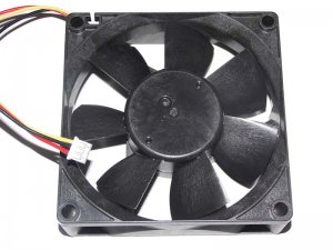Melco 8CM 80*25mm MMF-08C24DL RC1 24V 0.05A 3 Wires 3 Pins Inverter fan for YASKAWA PLC ABB