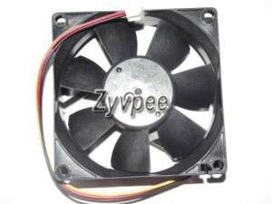 Melco BKO-C2460H07 8CM MMF-08C24DS FC1 24V 0.12A 3 Wires Cooler Fan