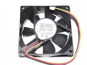 Melco BKO-C2460H07 8CM MMF-08C24DS FC1 24V 0.12A 3 Wires Cooler Fan