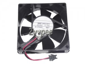 Melco 8CM MMF-08D24ES RN7 24V 0.16A 2 Wires Cooler Fan