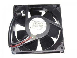 Melco 9CM 90*25mm MMF-09D24TS RN9 24V 0.19A NC5332H34 2 Wires 2 Pins inverter Fan for PLC ABB Yaskawa device