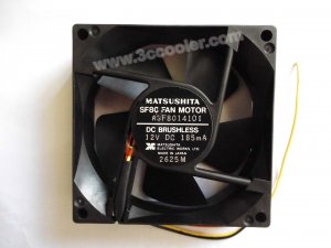 MATSUSHITA 8CM SF80 ASF8014101 12V 185mA 3 Wires Cooler Fan