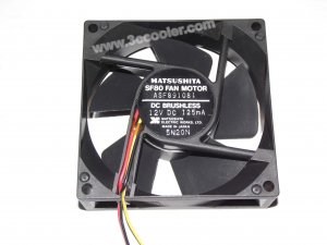 MATSUSHITA 80MM SF80 ASF891081 12V 125mA 3 Wires Cooler fan