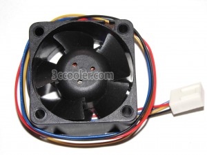 MECHATRONICS 4CM 4028 MD4028H12B1+6 RSR 12V 0.21A 4 Wires DC Cooling Fan