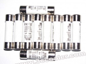 20 Pcs/Box MiRO RO14 gG (RT19-16 gF1) 500V 100KA φ8mm*32mm Cylindric Ceramic tube Fuse