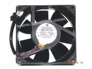 Melco 9CM MMF-09C24TS RN9 24V 0.2A 2 Wires 2 Pins inverter Fan for PLC ABB Yaskawa device