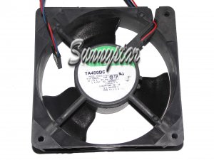 NIDEC 12038 TA450DC C33211-71A 12V 0.49A 3 Wire 12CM Case power cooler fan