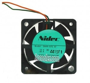 NIDEC 4015 40*15mm D04R-12TL 12V 0.05A 2 Wires Case Fan 4CM mini Cooler