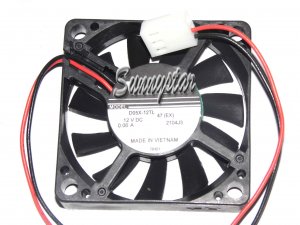 Nidec 5010 5CM D05X-12TL DC12V 0.06A 2 Wires Case Fan