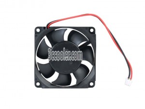 NIDEC 5012 5CM D05U-12TS1 12V 0.06A 2 Wires 2 Pins Case Fan