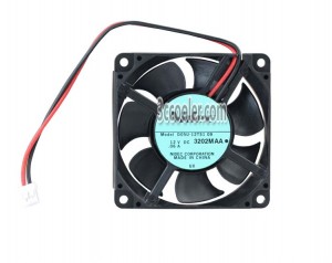 NIDEC 5012 5CM D05U-12TS1 12V 0.06A 2 Wires 2 Pins Case Fan