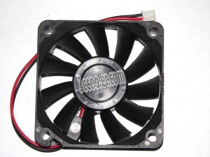 NIDEC 6015 6CM D06R-12SS1 02 12V 0.09A 2 Wires 2 Pins Case Fan