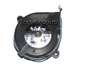 NIDEC 60*25mm D06F-12B1S1 07B 12V 0.33A 3 wires 3 pins 6cm projector blower