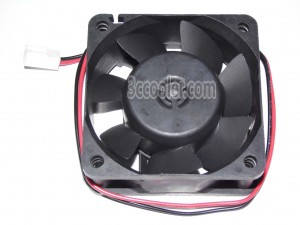 NIDEC 6025 6CM TA225DC M34313-55RA9F 189652-Q01 24V 0.16A 2 Wires Cooling fan