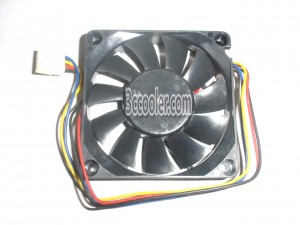 NIDEC 7015 70*15mm D07R-12T3U 12V 0.29A 4 Wires 4 Pins Case Fan 7CM cpu Cooler