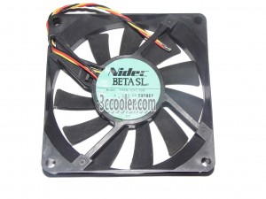 NIDEC 8015 80*15mm D08R-12TL 12B 12V 0.08A 3Wires Case Fan 8CM cpu Cooler