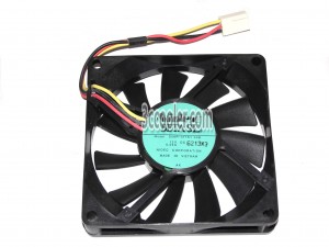 NIDEC 8015 D08R-12TS1 03B 12V 0.09A 3 Wires 3 Pins Case Fan