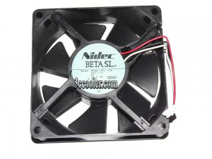 80MM 8025 Nidec D08A-12TL 12V 0.06A FH5-1111 3 Wires 8CM Cooling Fan