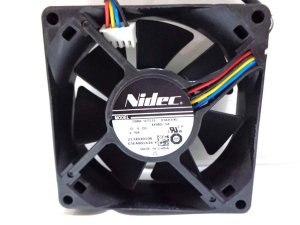 80MM NIDEC 8025 D08A-12TS12 05AH1 12V 0.7A PN32030106-002 HM1880049972 4 Wires Cooling Fan