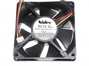 NIDEC 8025 80*25mm D08A-24PG 24V 0.11A 3 Wires 3 Pins Case Fan 8CM CPU Cooler