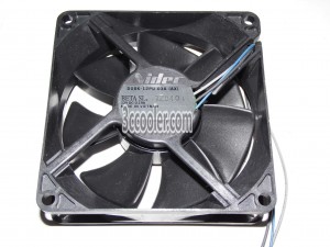 NIDEC 8025 8CM D08K-12PU 03A (AX) 12V 0.19A 3 Wires 3 Pins Case Fan