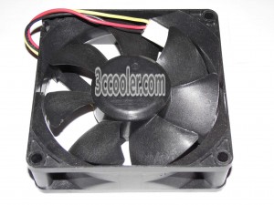 NIDEC 8025 8CM D08K-12TU 10A (AX) 12V 0.19A 3 Wires 3 Pins Case Fan