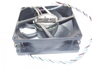 80mm Case Fan Zyvpee NIDEC 8025 L80T12NS1A7-57 12V 0.38A 4 Wires Cooling