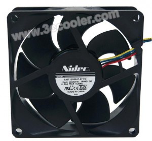 NIDEC 8CM L80T12NS6A7-57T10 12V 0.24A 4 Wires 4 Pins Cooling fan