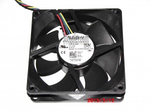 NIDEC 8025 8CM T80T12MS11A7-07A02 E.P.TJ5T2-A00 12V 0.35A 4 Wires 4 Pins Case Fan