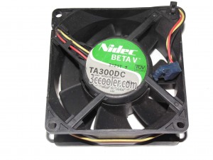 NIDEC 8038 80*38mm M35133-58PW1 24V 0.44A 3 Wires 3 Pins Case Fan 8CM server Cooler