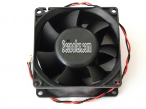 NIDEC 8038 8CM V35132-55RA 332896-C01 24V 0.45A 2 Wires 2 Pins Case Fan