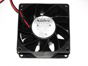 NIDEC 8038 8CM V35132-55RA 332896-C01 24V 0.45A 2 Wires 2 Pins Case Fan