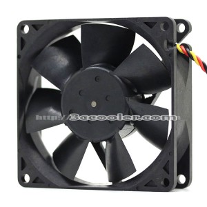 NIDEC 8CM 8025 D08T-24PM Q3B 24V 0.13A 3 Wires Cooling fan