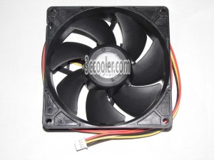 NIDEC 9225 9CM T92T12MHA7-53 J811 12V 0.14A 3 Wires 3 Pins Case Fan